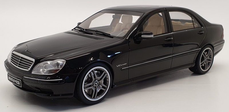 Otto Mobile 1 18 Scale Ot846 04 Mercedes Benz S Class S65 Amg Black Ebay