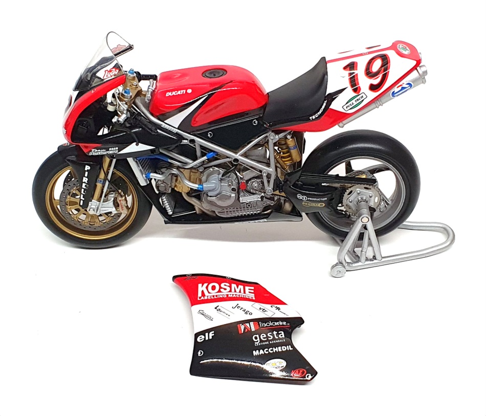 Minichamps 1/12 Scale 122 040219 - Ducati 998RS Lucio Pedercini WSB 2004