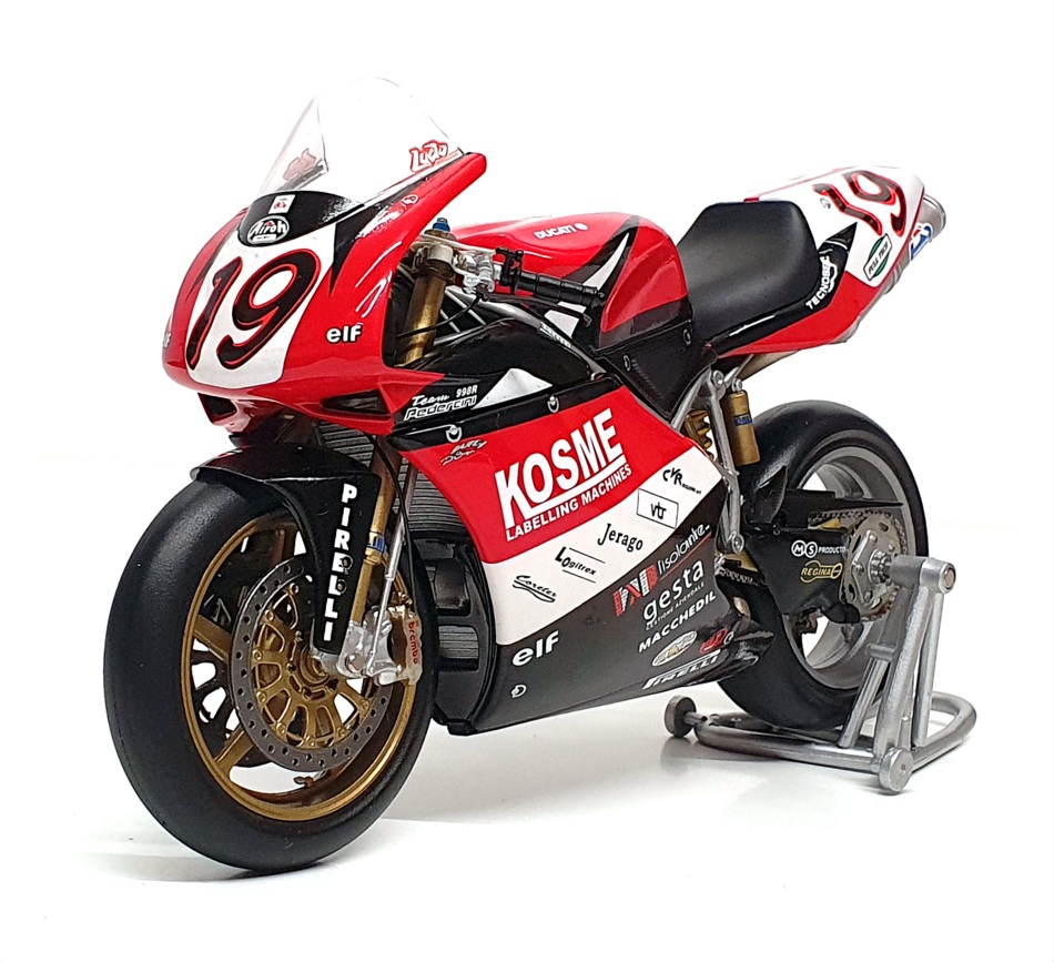 Minichamps 1/12 Scale 122 040219 - Ducati 998RS Lucio Pedercini WSB 2004