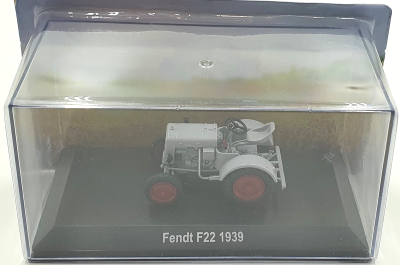 Hachette 1/43 Scale Model Tractor HL48 - 1939 Fendt F22 - Grey