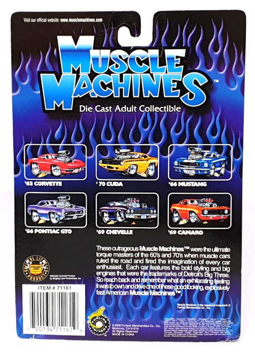 Muscle Machines 1/64 Scale 71161 01-22 - 1950 Ford Woody - Deep Red