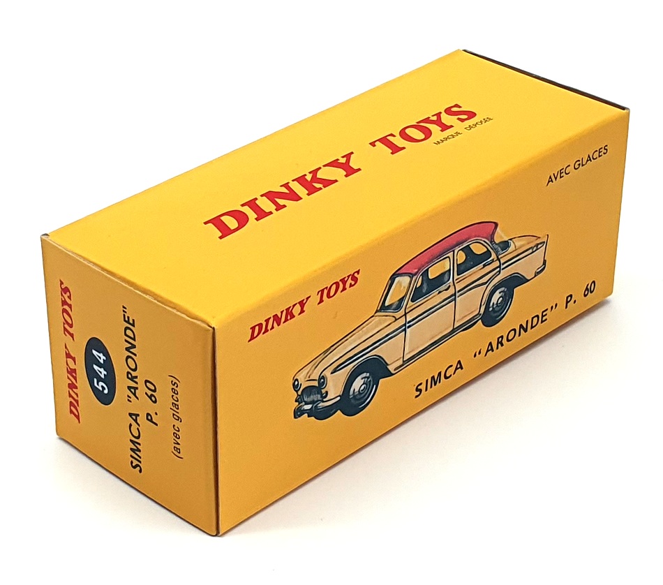 Atlas Editions Dinky Toys 544 - Simca Aronde P60 - Red/White