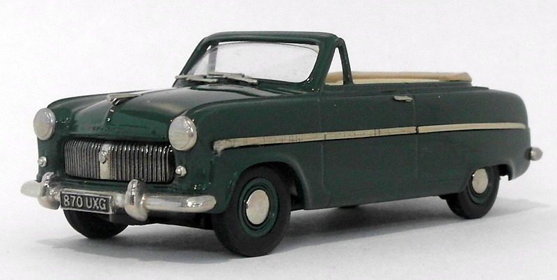 Lansdowne Models 1/43 Scale LDM65 - 1956 Ford Consul MkI Conv - Caterbury Green