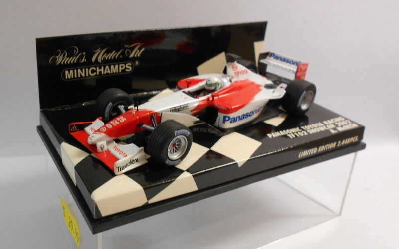 MINICHAMPS F1 1/43 Scale - 400 020075 TOYOTA F1 SHOWCAR A.MCNISH