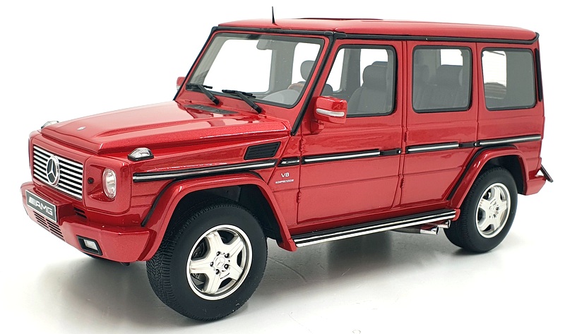 Otto Mobile 1/18 Scale Resin OT867 - Mercedes-Benz G Class 55 - Red