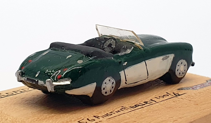 Roadace Replicas 1/100 Scale RA4 - 1956 Austin Healey 100/6 - Green/White