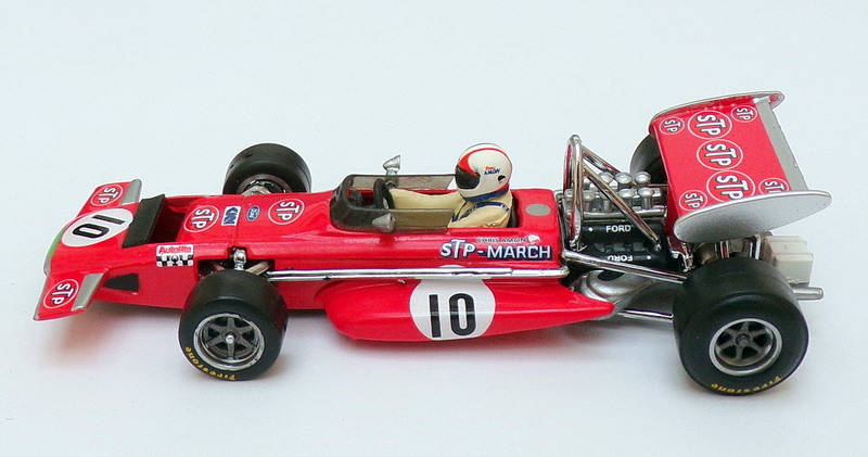 Quartzo 1/43 Scale 27861 - F1 March 701 - 2nd Belgiun GP 1970  #10 C.Amon