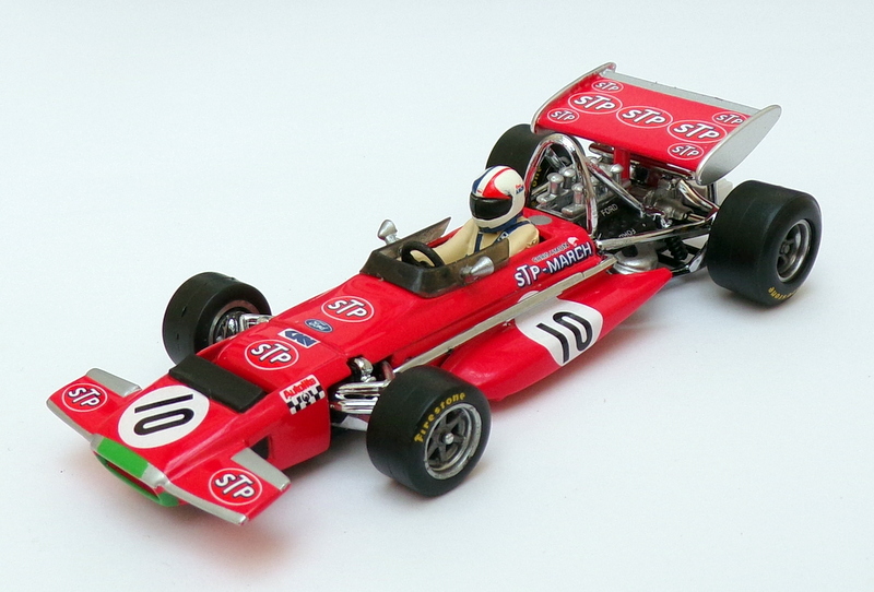 Quartzo 1/43 Scale 27861 - F1 March 701 - 2nd Belgiun GP 1970  #10 C.Amon