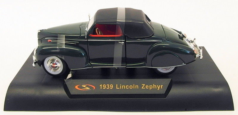 Signature Models 132 Scale Model Car 32333 1939 Lincoln Zephyr