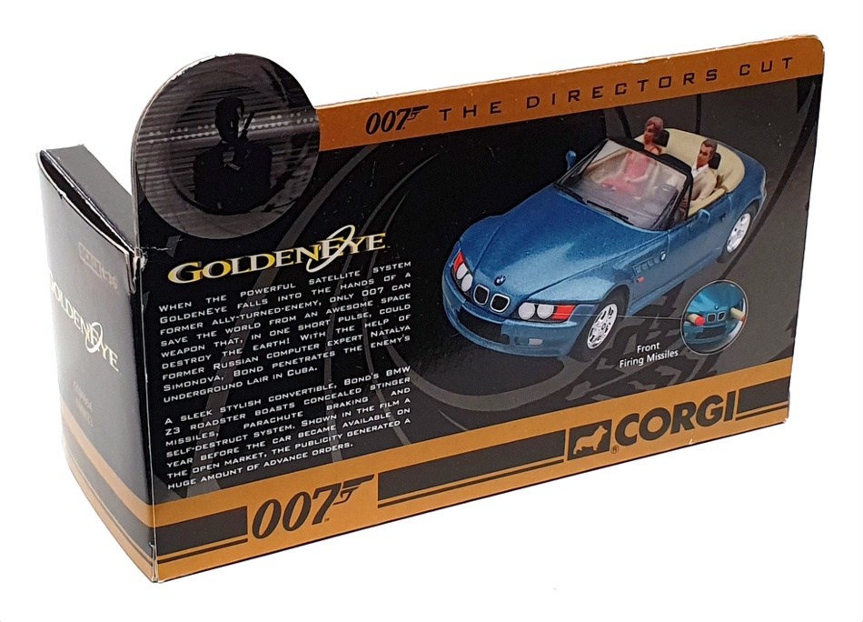 Corgi 1/36 Scale CC04904 - BMW Z3 Goldeneye 007 James Bond - Blue