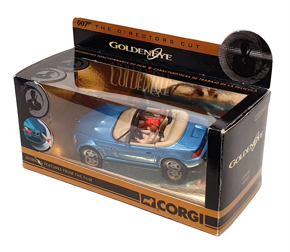Corgi 1/36 Scale CC04904 - BMW Z3 Goldeneye 007 James Bond - Blue