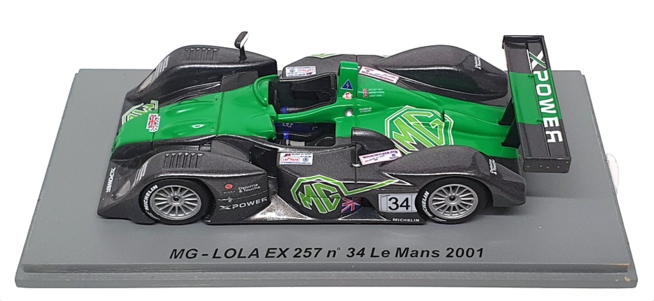 Spark Model 1/43 - MG Lola EX257 N°34 Du Mans 2001, Miniature Neuve