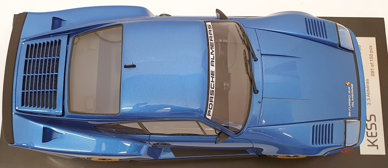 Kess Models KE18005A - Porsche 911 (930) BiTurbo 3.3 1993, Miniature Résine 1/18 D'occasion