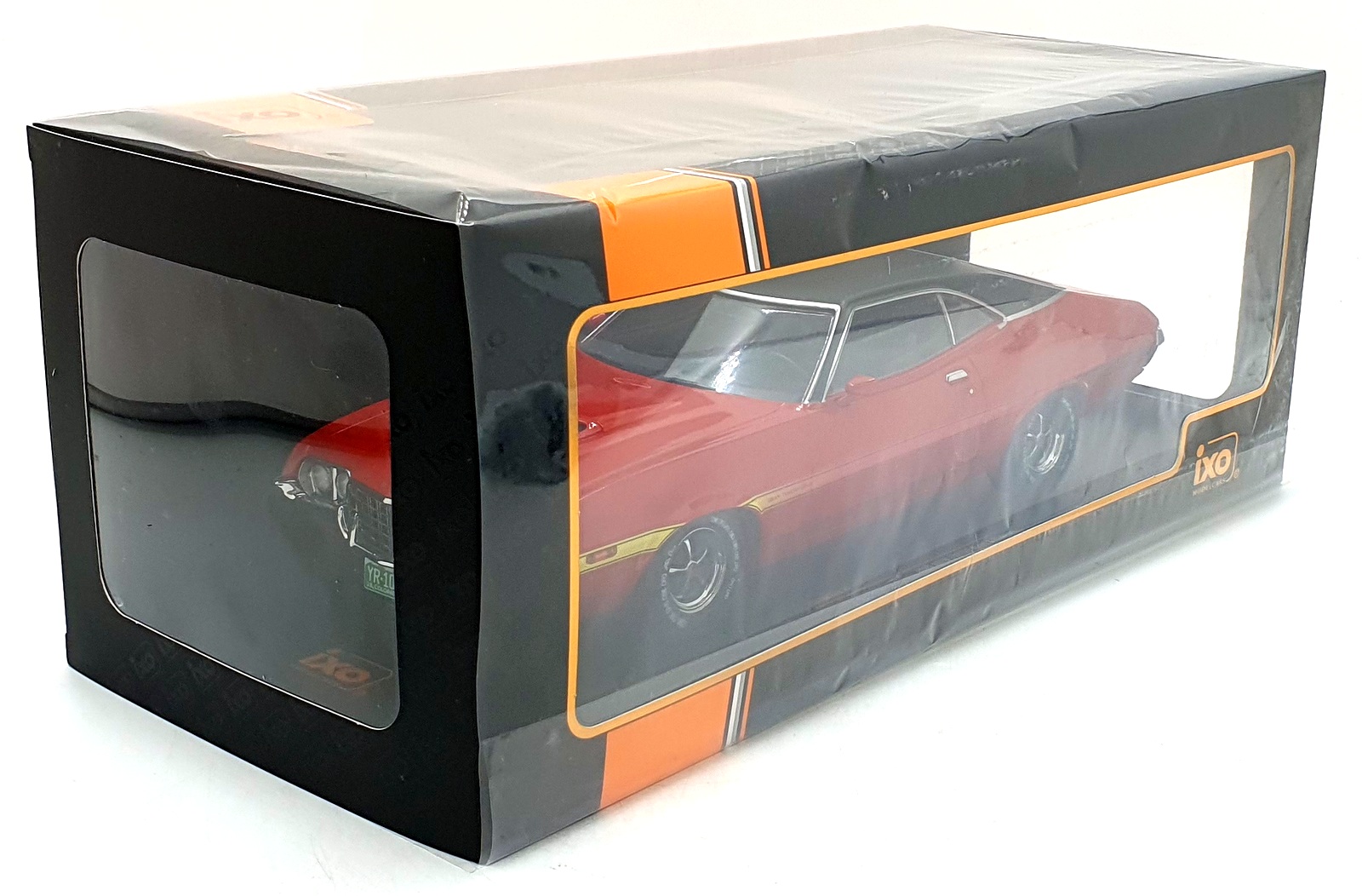 IXO 1/18 Scale 18CMC263.22 - 1972 Ford Grand Torino Sport 2-Door - Red IXO 1/18 Scale 18CMC263.22 - 1972 Ford Grand Torino Sport 2-Door - Red