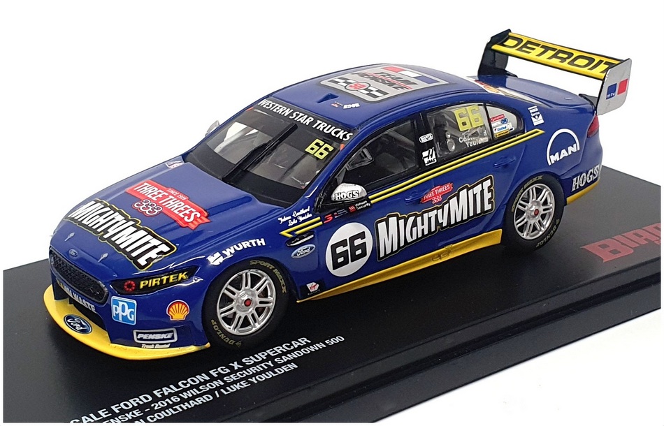 Biante 1/43 Scale B43F16M - Ford Falcon #66 Wilson Security Sandown 500