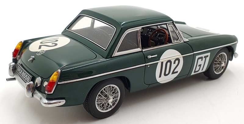 Autoart 1/18 Scale Diecast 86781 - MGB GT MKII 1967 Nurgburgring #102 Autoart 1/18 Scale Diecast 86781 - MGB GT MKII 1967 Nurgburgring #102