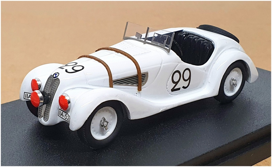 SLM 43 1/43 Scale 37-29 - Frazer Nash BMW Race Car #29 Addlington/Abandon White