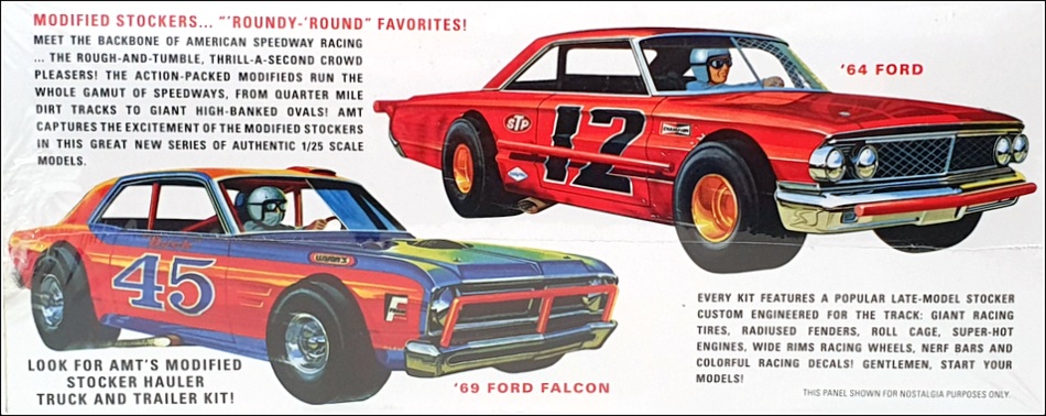 AMT 1/25 Scale Unbuilt Kit AMT1177/12 - 1965 Chevrolet Chevelle Stocker