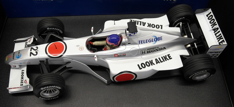 MINICHAMPS F1 J. Villeneuve 1:18スケール MINICHAMPS 1/18 - WILLIAMS Renault FW19 - World Champion 1997 (J