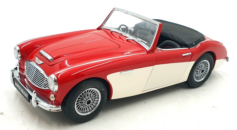 Kyosho 1/18 Scale 08141RW - 1960 Austin Healey 3000 Mk1 - Red