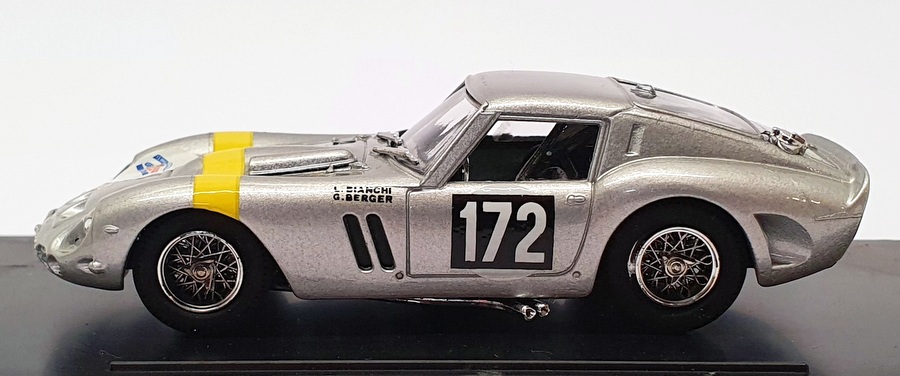 Bang 1/43 Scale 458 - Ferrari 250 GTO T,D France 64 - Metallic Grey