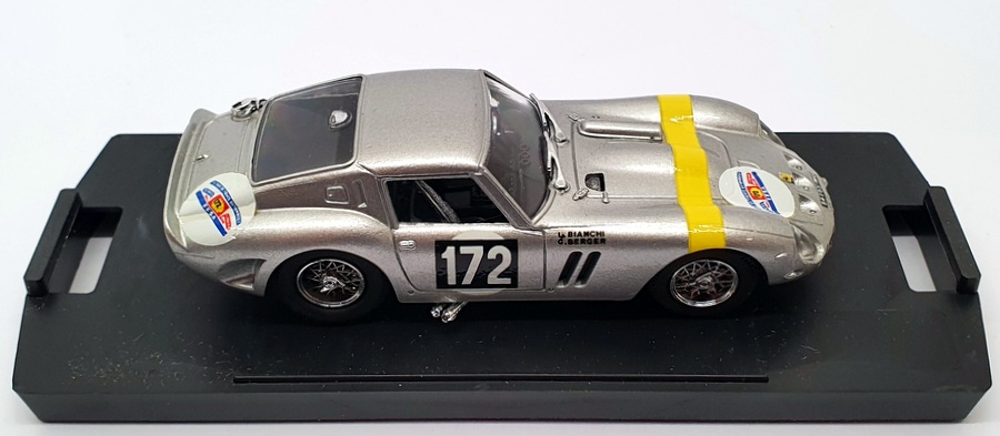 Bang 1/43 Scale 458 - Ferrari 250 GTO T,D France 64 - Metallic Grey