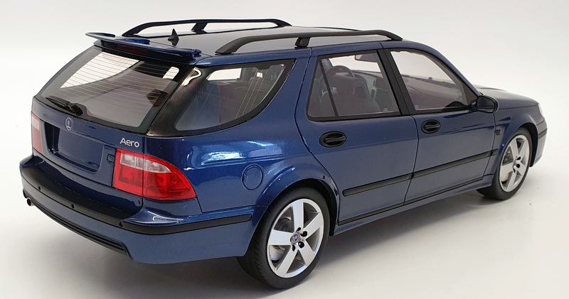 DNA Collectibles 1/18 Scale DNA000065 - '05 Saab 9-5 Sportcombi Aero Cosmic Blue