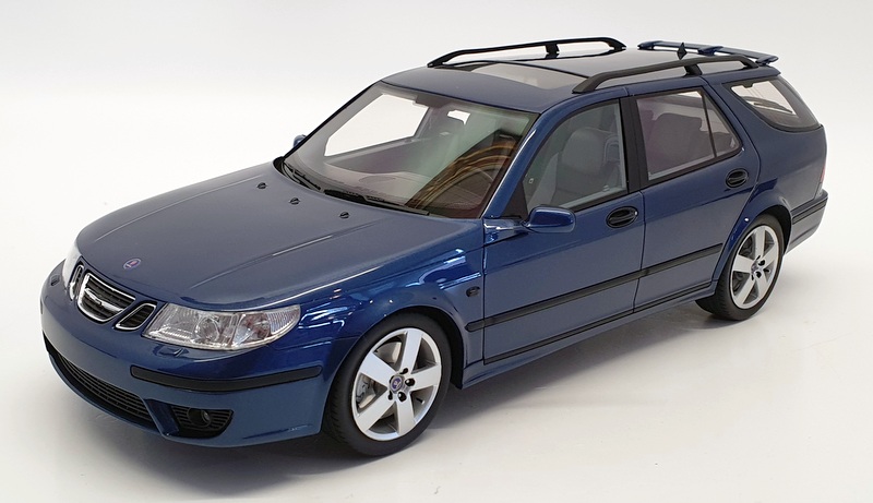 DNA Collectibles 1/18 Scale DNA000065 - '05 Saab 9-5 Sportcombi Aero Cosmic Blue