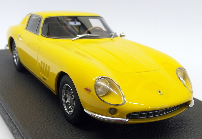 Top Marques 1/18 Scale Model Car TOP089B - Ferrari 275 GTB4 Yellow