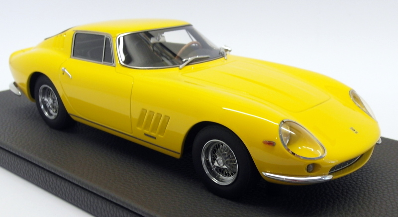 Top Marques 1/18 Scale Model Car TOP089B - Ferrari 275 GTB4 Yellow