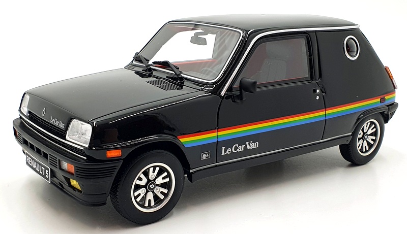 Otto Mobile 1/18 Scale Resin OT555 - Renault 5 Le Car Van - Black