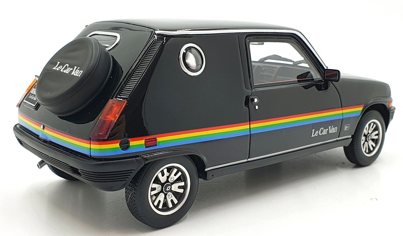 Otto Mobile 1/18 Scale Resin OT555 - Renault 5 Le Car Van - Black