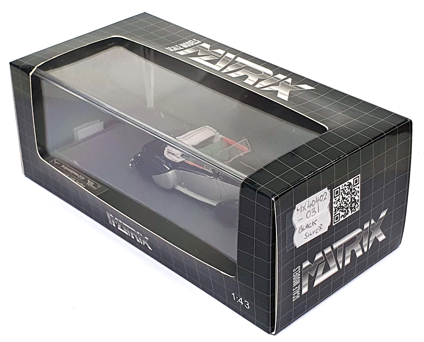 Matrix 1/43 Scale MX40402-031 - 1938 Daimler DB18 DHC Carlton - Black/Silver Matrix 1/43 Scale MX40402-031 - 1938 Daimler DB18 DHC Carlton - Black/Silver