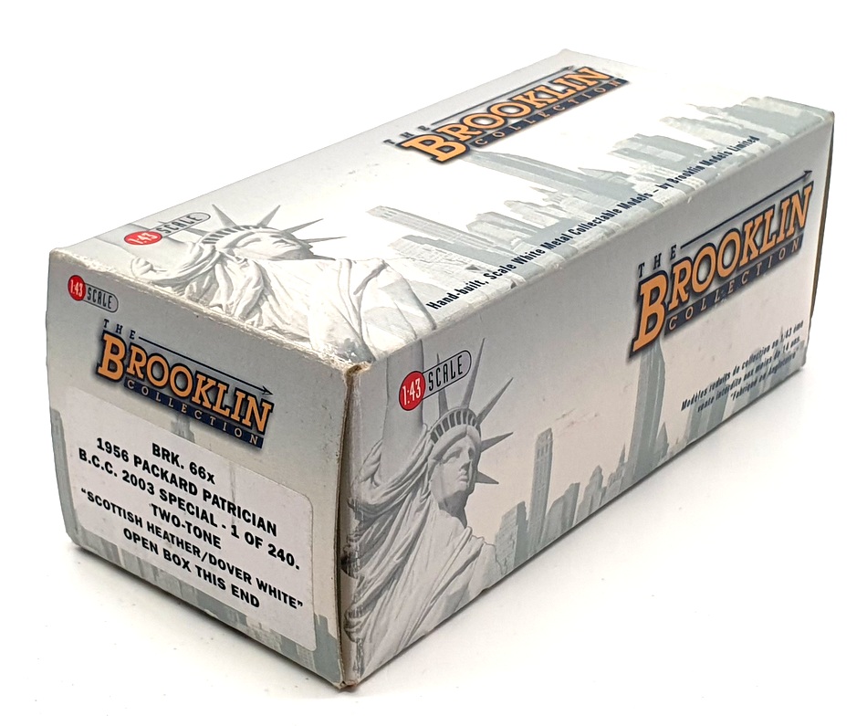 Brooklin 1/43 Scale BRK66X  - 1956 Packard Patrician BCC 2003 Special 1 Of  240