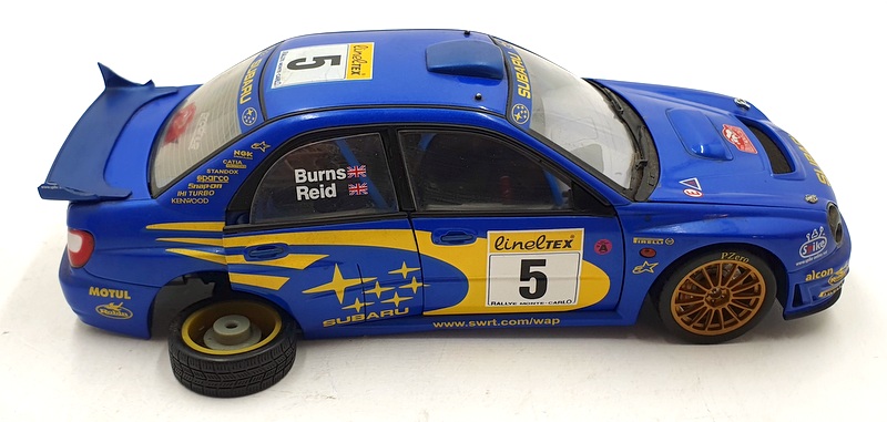 Autoart 1/18 Scale Diecast 13625E - Subaru Impreza WRC RMC #5 R.Burns Autoart 1/18 Scale Diecast 13625E - Subaru Impreza WRC RMC #5 R.Burns