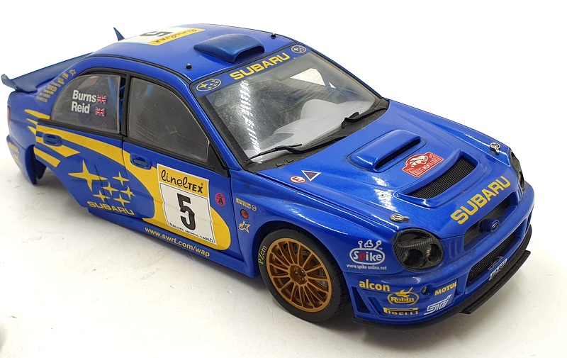 Autoart 1/18 Scale Diecast 13625E - Subaru Impreza WRC RMC #5 R.Burns Autoart 1/18 Scale Diecast 13625E - Subaru Impreza WRC RMC #5 R.Burns