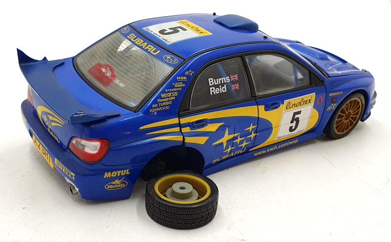 Autoart 1/18 Scale Diecast 13625E - Subaru Impreza WRC RMC #5 R.Burns Autoart 1/18 Scale Diecast 13625E - Subaru Impreza WRC RMC #5 R.Burns