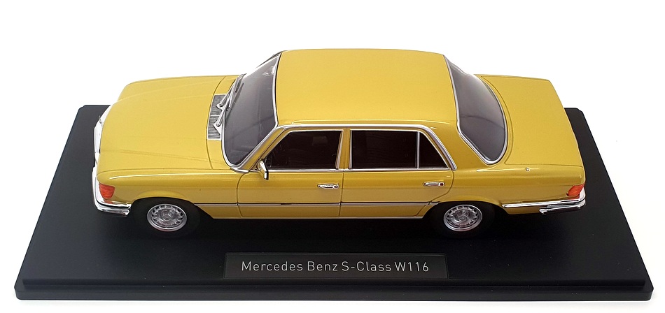 iScale 1/18 Scale 18085 - Mercedes Benz S-Class W116 - Mimosen Yellow 