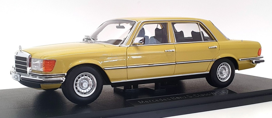 iScale 1/18 Scale 18085 - Mercedes Benz S-Class W116 - Mimosen Yellow 