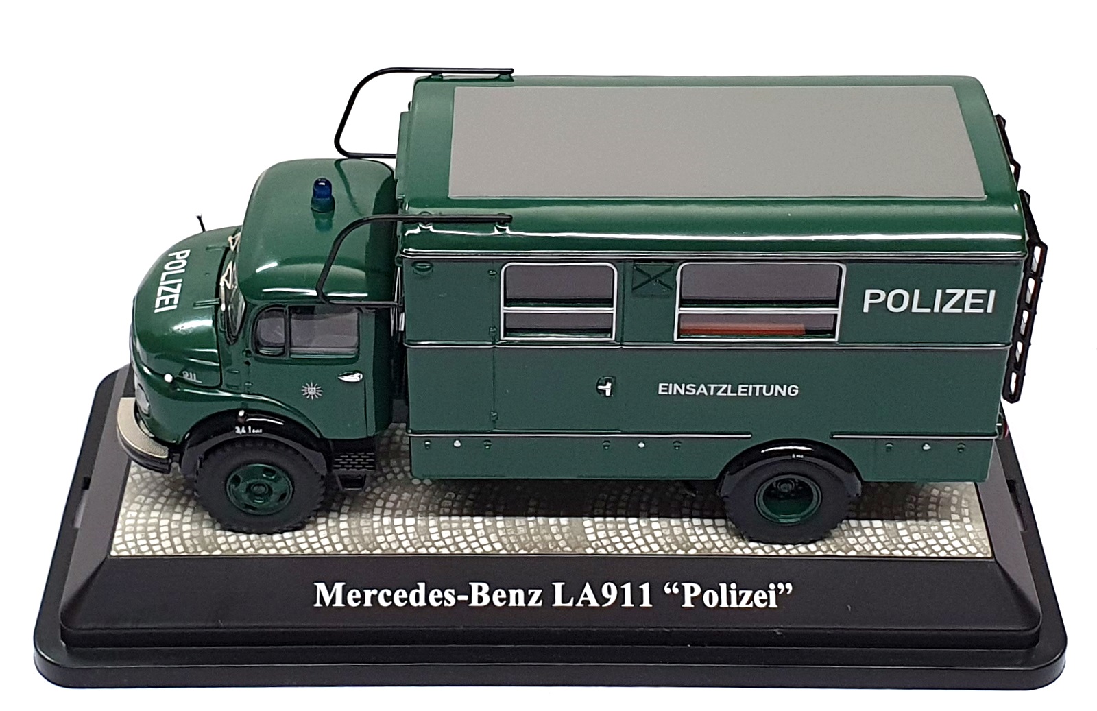 Premium ClassiXXs 1/43 Scale 12003 - Mercedes Benz LA911 Polizei - Green Premium ClassiXXs 1/43 Scale 12003 - Mercedes Benz LA911 Polizei - Green