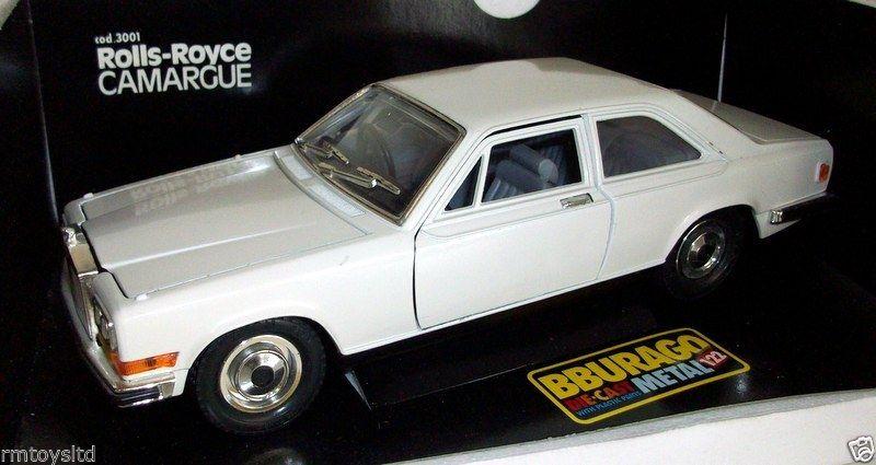 BURAGO 1/22 - COD.3001 ROLLS ROYCE CARMARGUE - WHITE | eBay