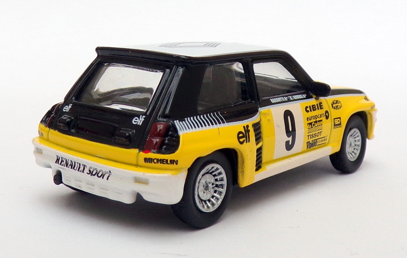 Norev 1/64 Scale Model Car 310501 - Renault 5 Turbo Race Car #9