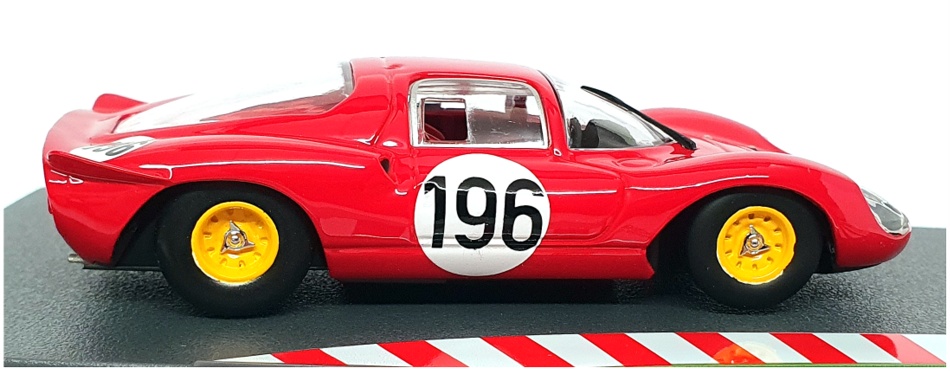 Altaya 1/43 Scale 610234 - Ferrari Dino 206 S #196 Targa Florio 1966 - Red