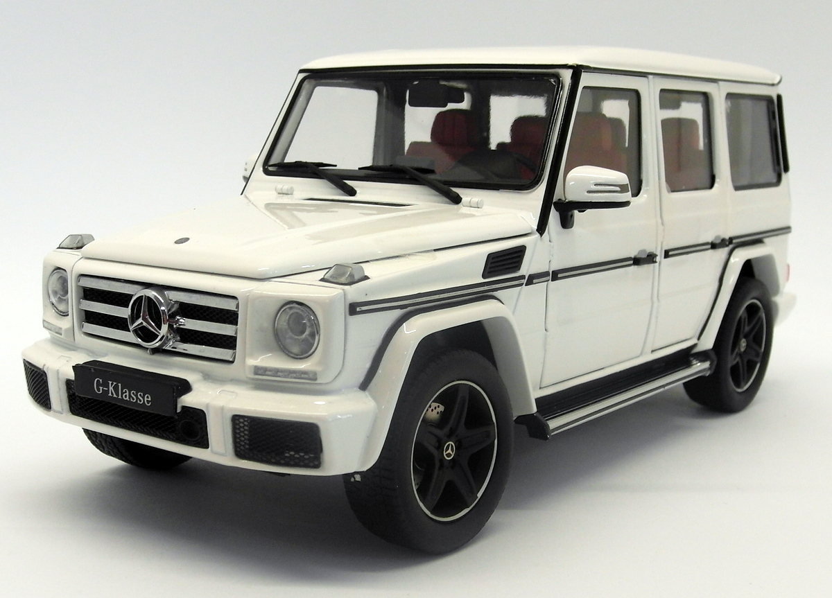 Iscale 1 18 Scale Mercedes Benz G Class W463 Polar White 15 Ebay