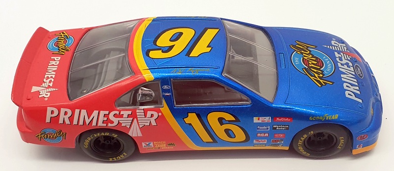 Racing Champions 1/24 Scale 09050 - Stock Car Ford #16 Nascar - Blue
