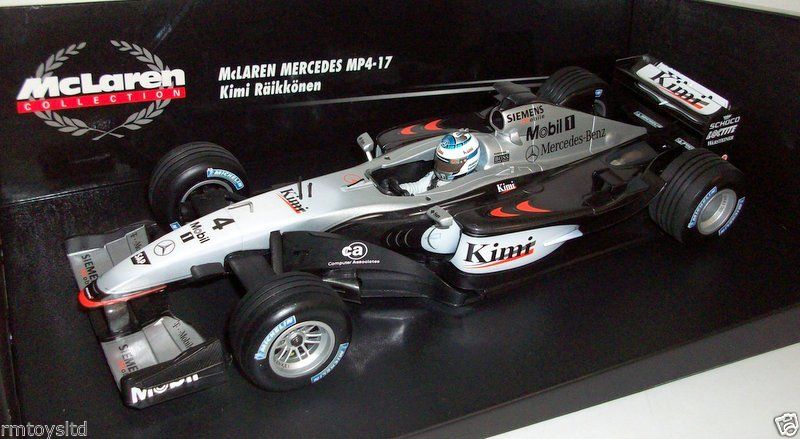 MINICHAMPS 1/18 - 530 021804 K. RAIKKONEN MCLAREN MERCEDES MP4-17 #4