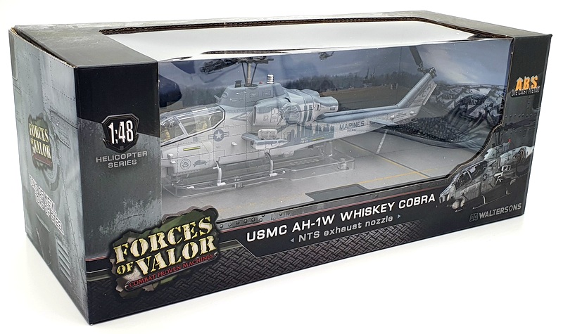 Forces Of Valor 1/48 Scale FOV-820004A-2 - USMC AH-1W Whiskey Cobra Helicopter
