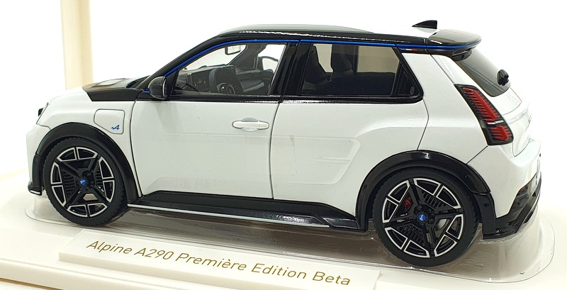 Norev 1/18 Scale Diecast 185452 - 2025 Alpine A290 Premiere Edition Beta - White