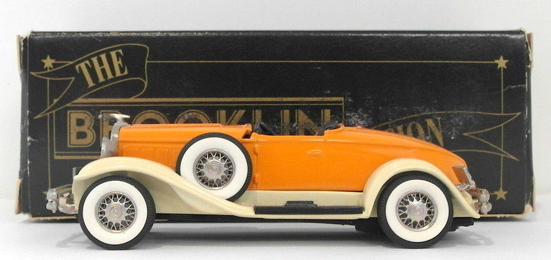 Brooklin 1/43 Scale BRK12 004A  - 1931 Hudson Greater 8 Dark Orange