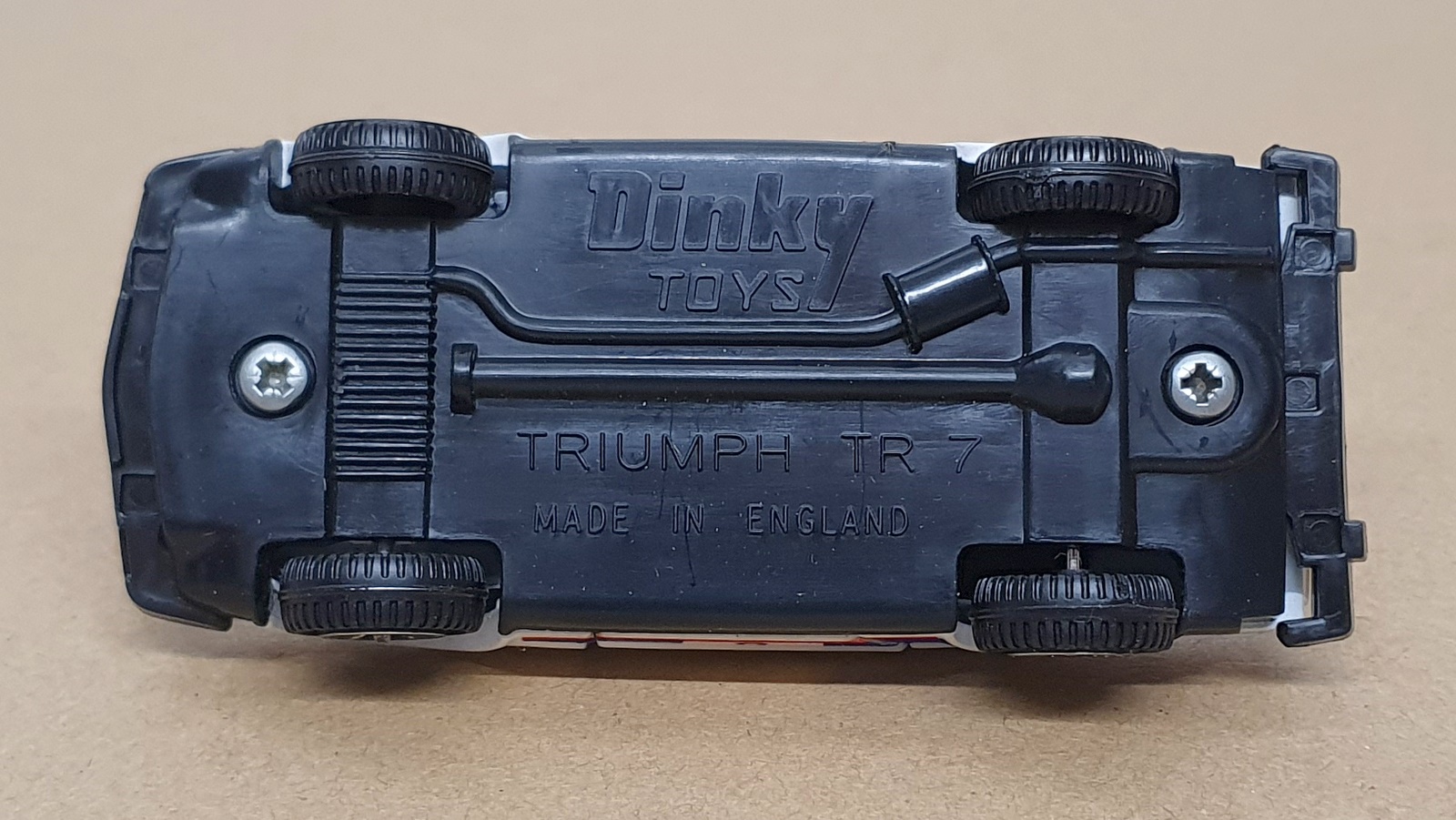Dinky Toys Original Diecast 207 - Triumph TR7 Rally #8 - White/Blue/Red Dinky Toys Original Diecast 207 - Triumph TR7 Rally #8 - White/Blue/Red